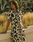 Ivory Safari Shirt Dress - GorgeousGul