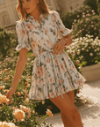 Blush Rose Mini Dress - GorgeousGul