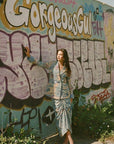 Graffiti Plaid Statement Blazer - GorgeousGul