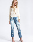 The Bow Jeans - GorgeousGul