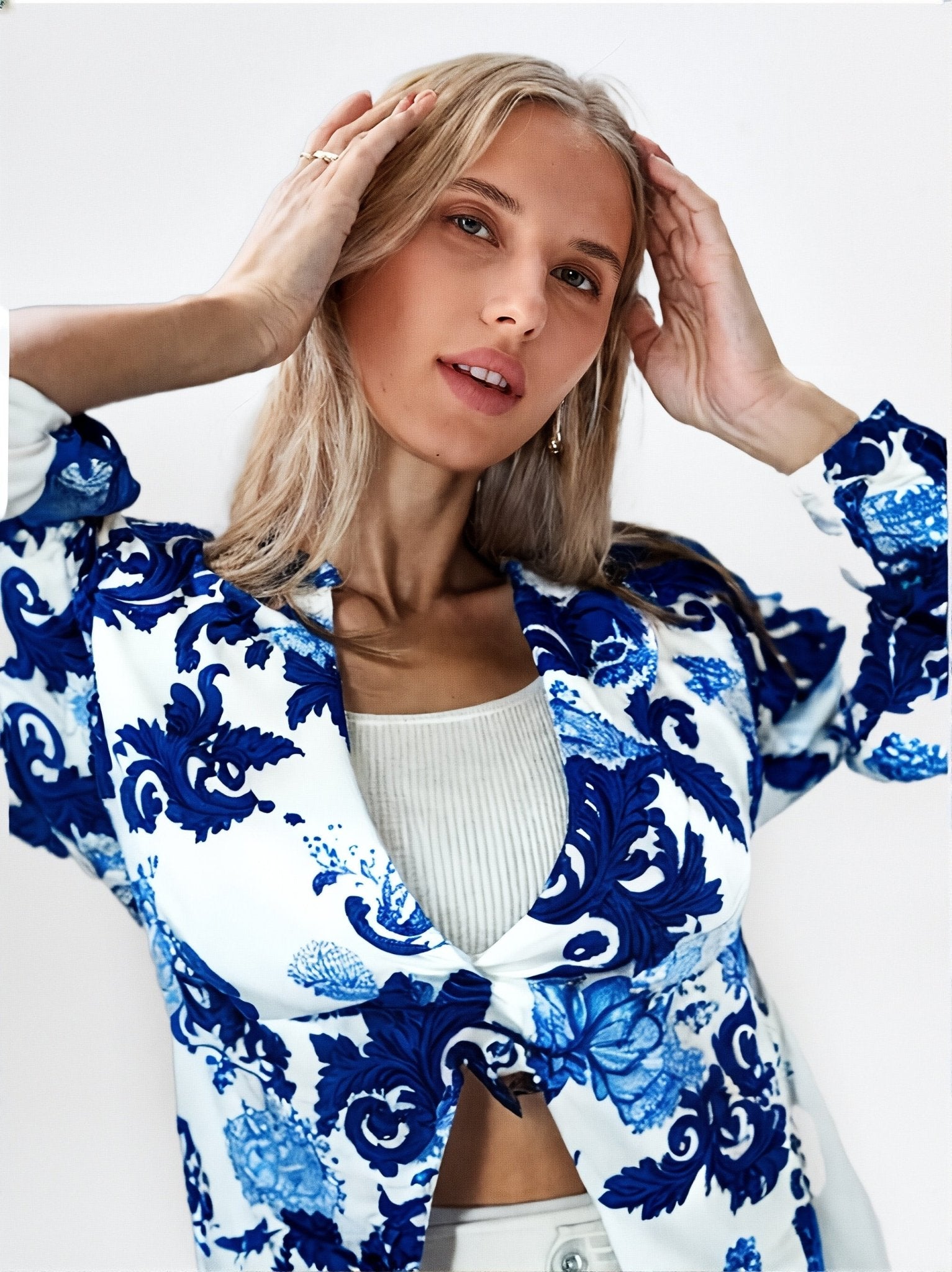 Santorini Short Blazer - GorgeousGul