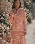 Sunset Coral Skirt Set - GorgeousGul