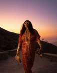 Red Royalty Kaftan