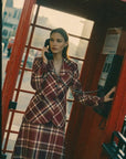 London Burgundy Plaid Set - GorgeousGul