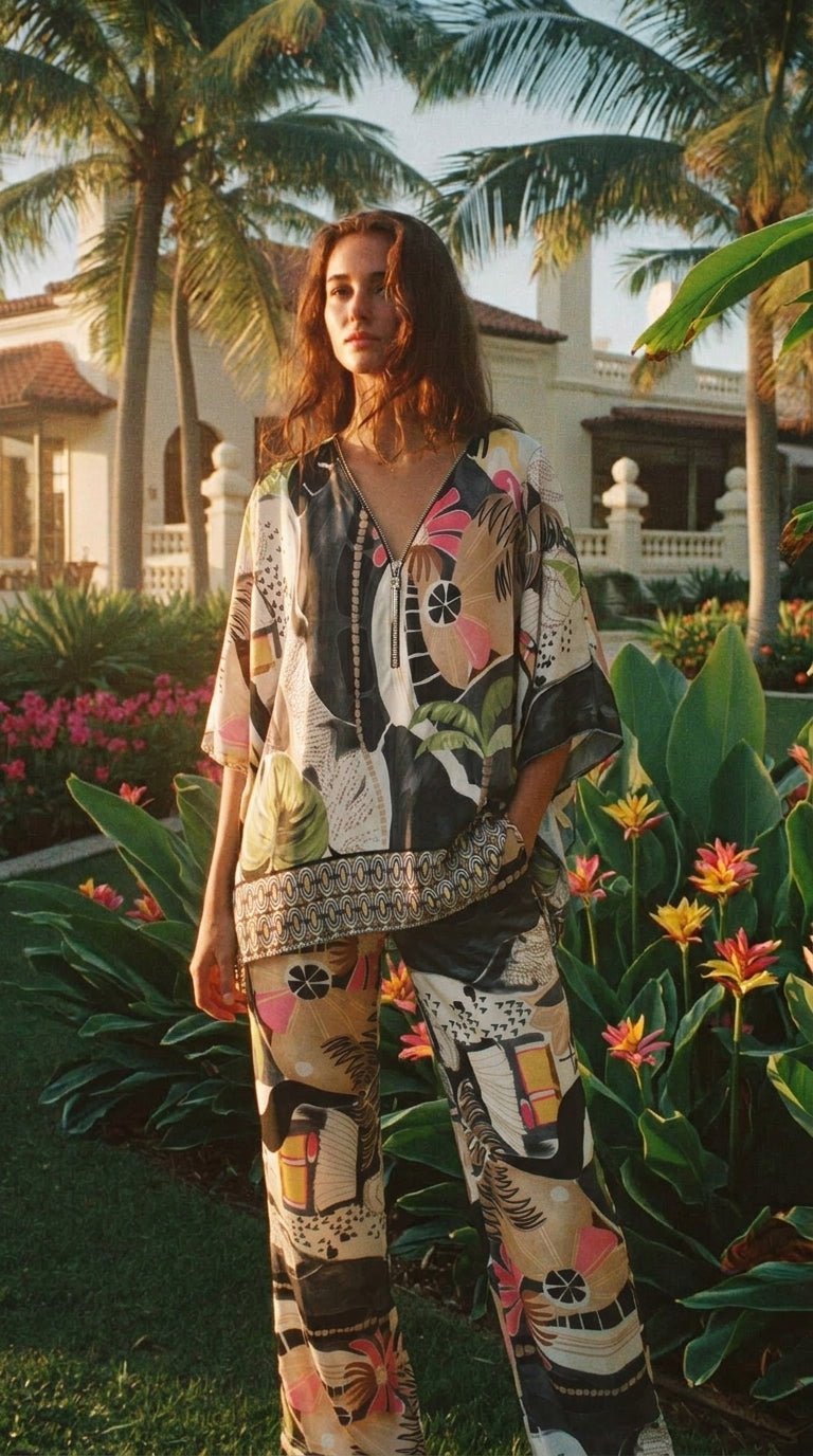 Black Palm Resort Set - GorgeousGul