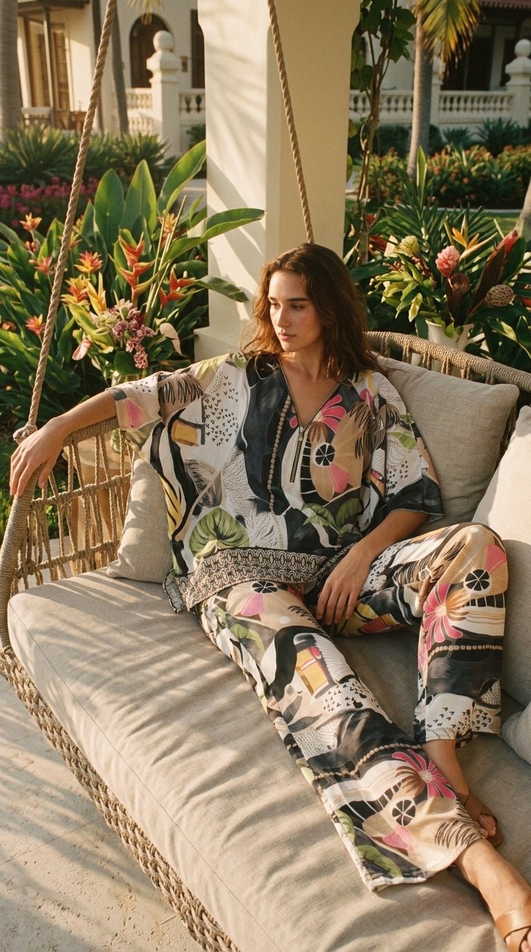 Black Palm Resort Set - GorgeousGul