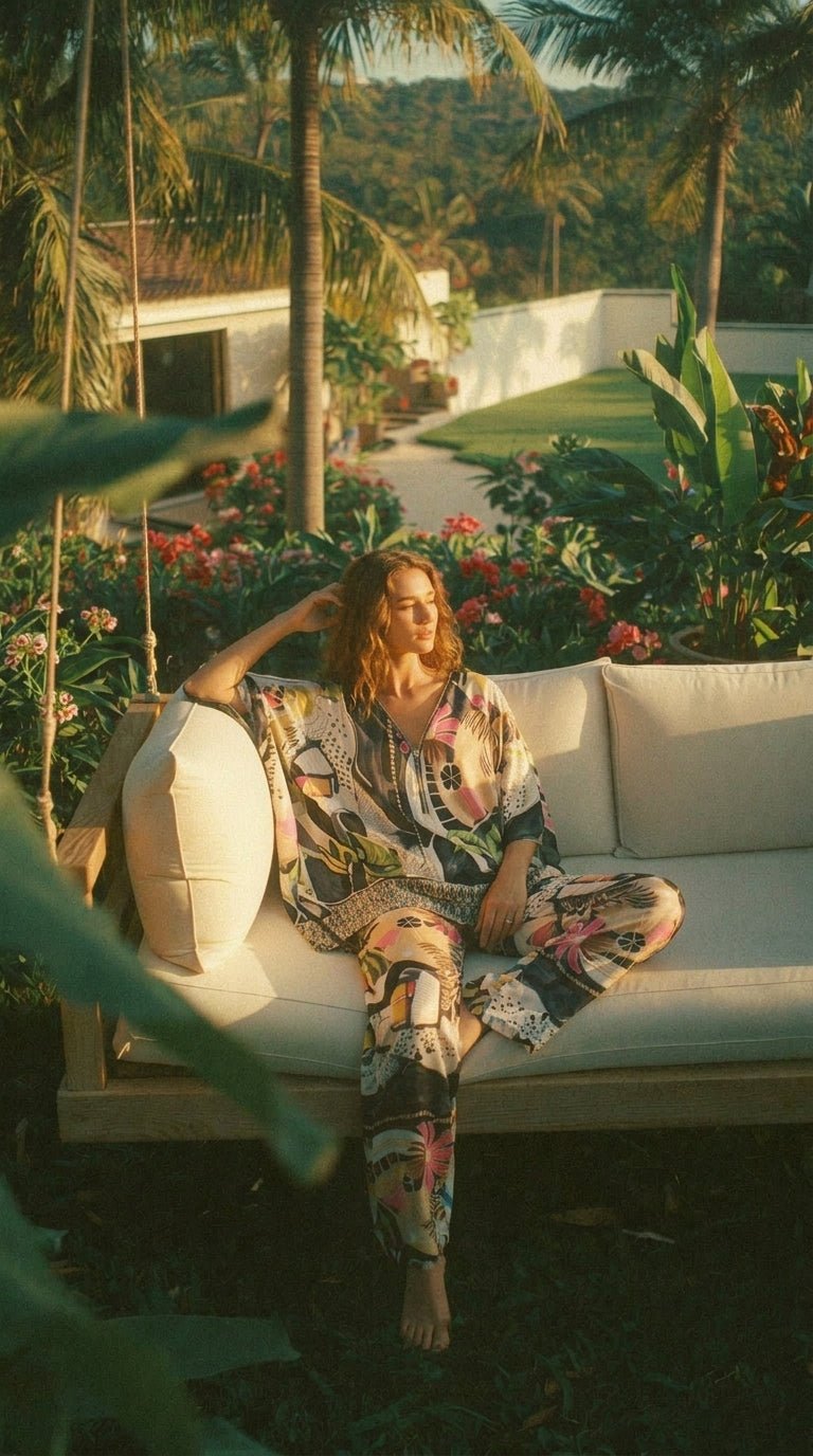 Black Palm Resort Set - GorgeousGul