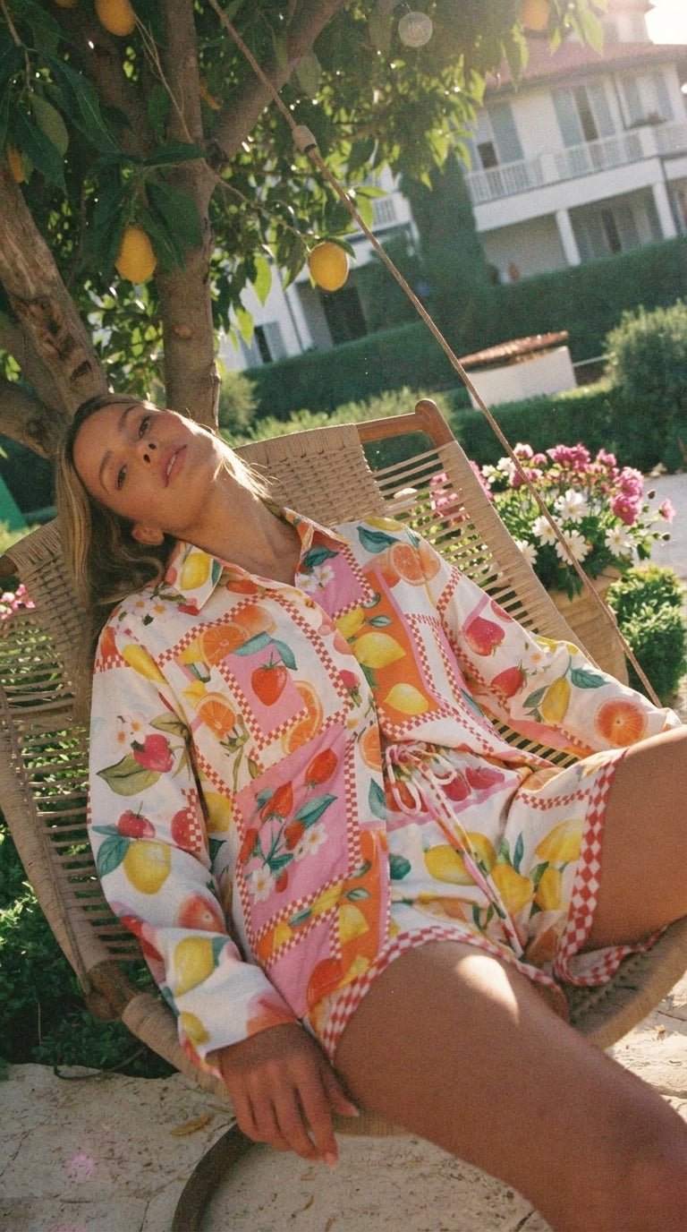 Pink Citrus Summer Set - GorgeousGul