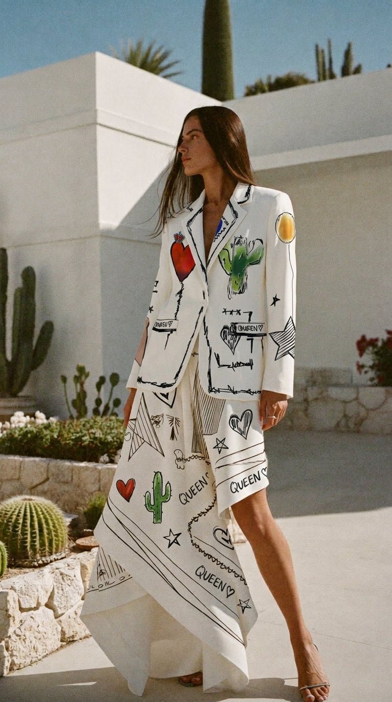 Desert Queen Statement Blazer - GorgeousGul