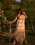 Pink Picnic Maxi Dress - GorgeousGul