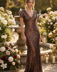 Bronz Sequins Dress