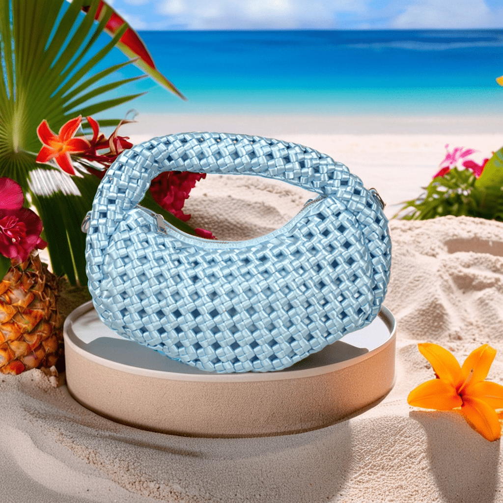 The Baby Blue Ribbon Bag - GorgeousGul
