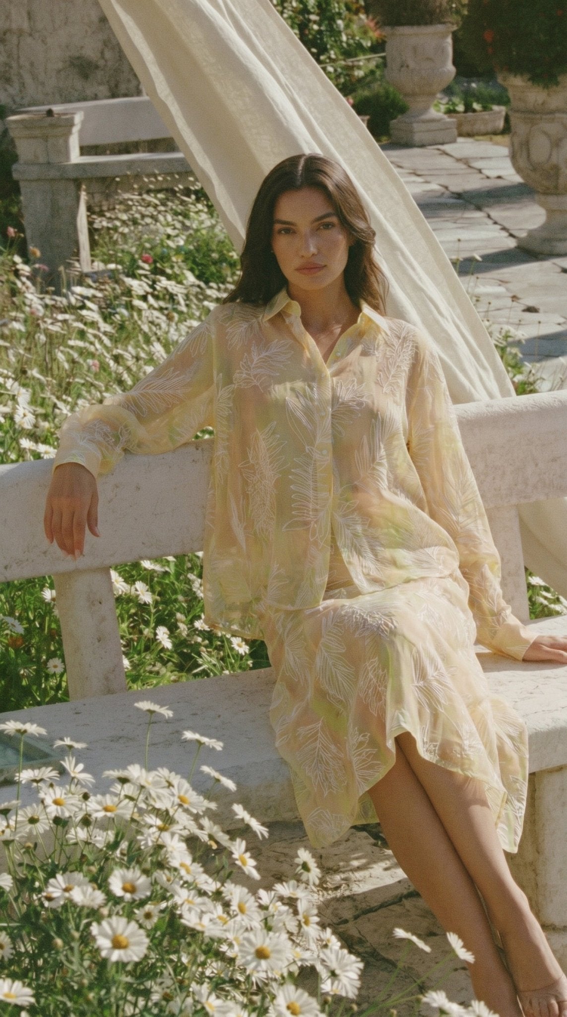 Sunlit Botanical Top - GorgeousGul