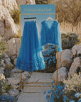 Blue Romance Ruffle Set - GorgeousGul