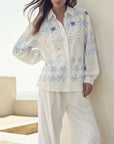 Azure Sea Star Shirt - GorgeousGul